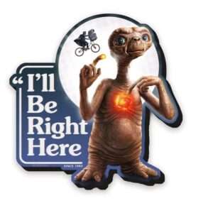 ET RIGHT HERE FUNKY CHUNKY MAGNET MAGNETI AQUARIUS ENT