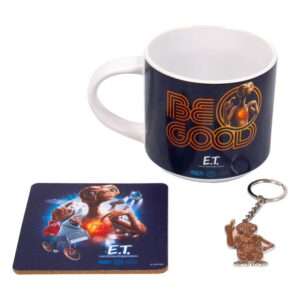 E.t. The Extra-terrestrial Mug, Sottobicchiere E Portachiavi Set Be Good Fizz Creations