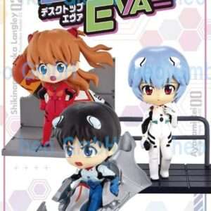 Evangelion Mini Figures 6 Cm DesQ Desktop EVA Re-Ment