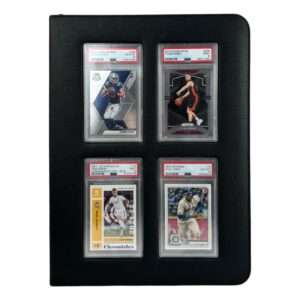 Evoretro Premium Card Slab Binder Con Window Black Evoretro