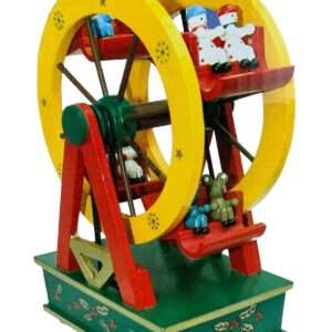 F & C Carillon Music Box a Forma di Ruota Panoramica 20 cm
