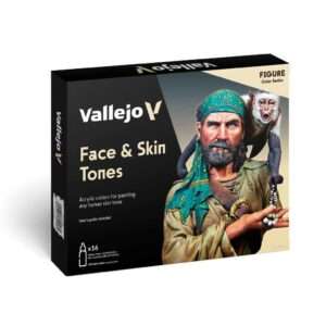 FACE E SKIN TONES (16) COLOR SET 70125 COLORI VALLEJO