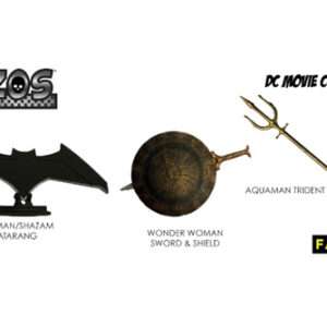 Factory Entertainment KUZOS DC MOVIE REPLICA (SET 3 PCS) REPLICA