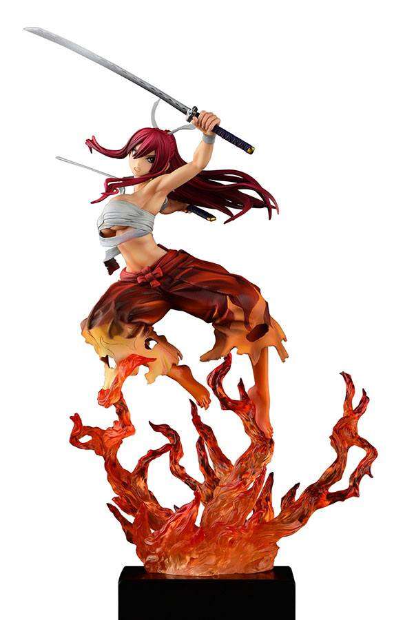Fairy Tail Statua 1/6 Erza Scarlet Samurai Ver. Kurenai 43 Cm Orca Toys