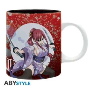 Fairy Tail - Tazza - 320 Ml - Erza & Jellal - Subli - Box
