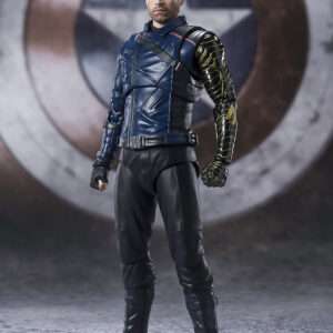 Falcon E Winter Soldier Bucky Barnes Action Figura Bandai