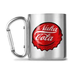 Fallout Carabiner Tazza nuka Cola Gb Eye
