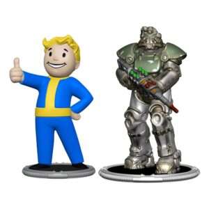 Fallout Mini Figures 2-Pack Set F Raider & Vault Boy (Strong) 7 Cm Syndicate Collectibles