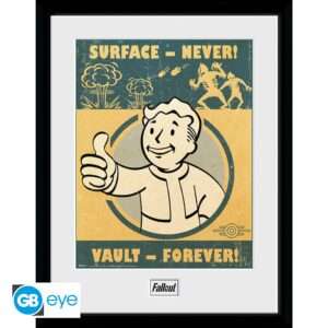 Fallout Stampa Incorniciata "Vault Forever" (30x40) GB Eye