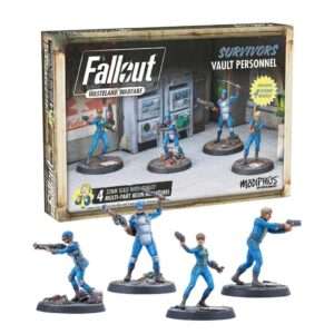 Fallout Wasteland Warfare Survivors Vault Personnel Inglese Espansione