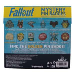 Fallout World Spilla Badge Display Mystery Spilla Badge (12) Fanattik