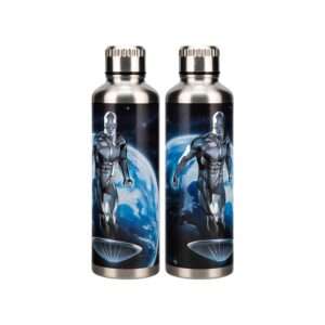 Fantastic Four Metal Bottiglia D'acqua Silver Surfer Paladone Products