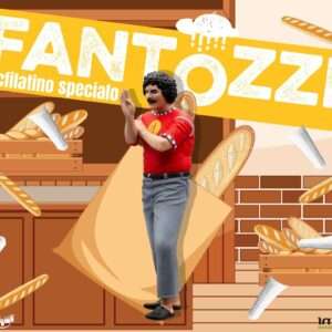 Fantozzi Statua Pvc Cecco Lo Scfilatino Specialo Cinemini 12 Cm Infinite Statue