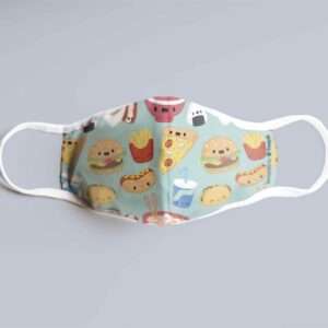 Fast Food Kawaii Bambino Face Mask Maschera Sd Toys