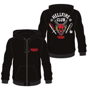 FELPA STRANGER THINGS HELLFIRE CLUB M TV SERIES - ABBIGLIAMENTO