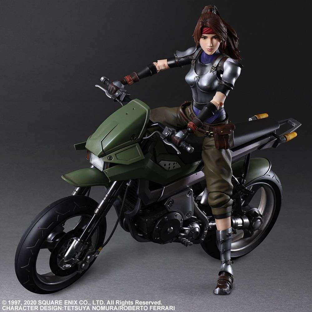 Ff Vii Remake Jessie & Motorcycle Pak Action Figura Square Enix