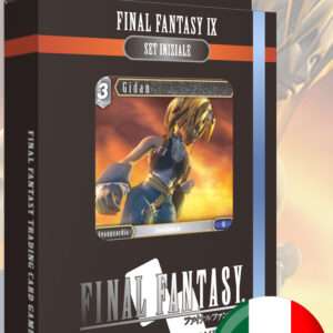 Final Fantasy Card Game IX Starter Box 6 Decks Italiano Square Enix