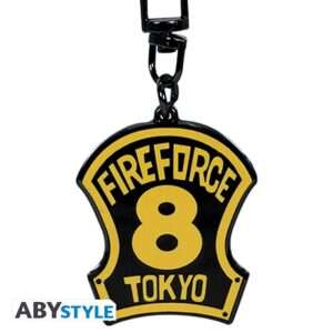 Fire Force - Portachiavi "emblem Company 8 "