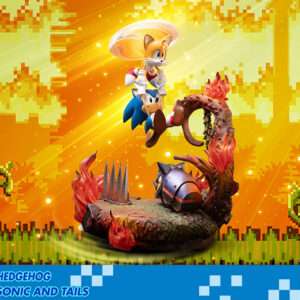 First4figures Sonic The Hedgehog Sonic E Tails St Statua