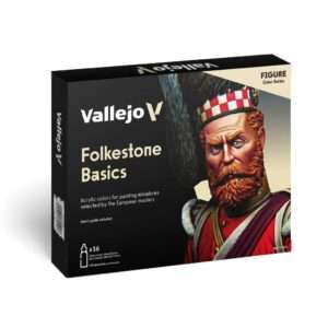 FOLKESTONE BASIC MODEL COLOR SET 70101 Colori Vallejo