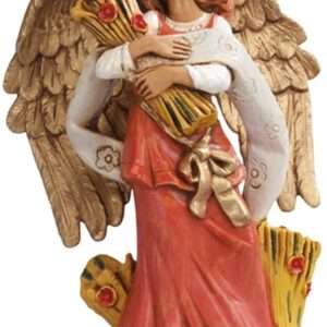 Fontanini 4801 - Statuina Presepe: Angelo con Grano tra le Mani Resina 12 cm