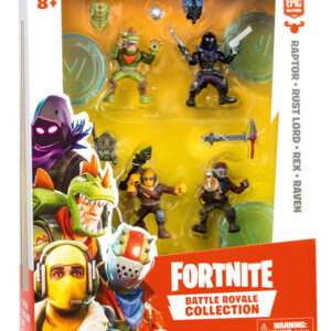 FORTNITE 4 PERSONAGGI SQUAD PACK - ACTION FIGURES