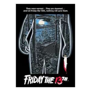 Friday The 13th Art Print Edizione Limitata 30 X 42 Cm Fanattik