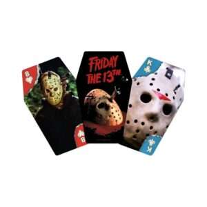 FRIDAY THE 13TH COFFIN BOX PLAYING CARDS Carte Da Gioco Aquarius Ent