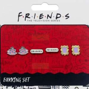 Friends Dangle Orecchini 3 Pack (silver Plated) Carat Shop, The