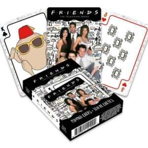 Friends Playing Cards Icons Aquarius