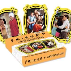 Friends Playing Cards Shaped Scenes Aquarius