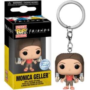 Friends - Pop Funko Vinile Portachiavi - Monica W/braids 4cm Funko Gadget