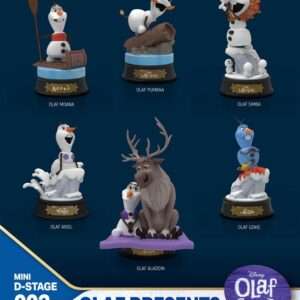 Frozen Mini Diorama Stage Statuas 6-pack Olaf Presents 12 Cm Beast Kingdom Toys