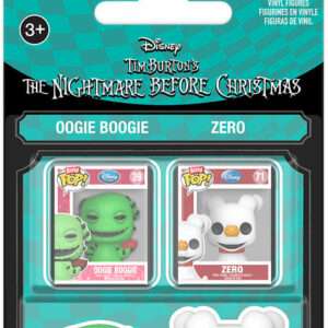 Funko Bitty Pop 2 Pack Nightmare B.c. Oogie Boogie & Zero Disney Nightmare Before Natale - Funko