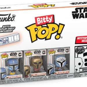 FUNKO BITTY POP 4 PACK STAR WARS THE MANDALORIAN HEAVY STAR WARS THE MANDALORIAN - FUNKO