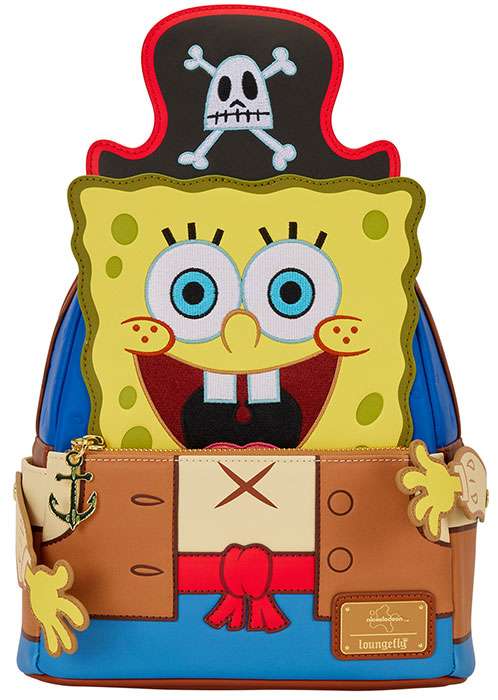 FUNKO LOUNGEFLY MINI ZAINO SPONGEBOB SQUAREPANTS CARTOON - FUNKO
