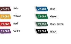 GAME COLOR SET 72296 GAME INKS Colori Vallejo