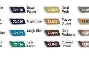 GAME COLOR SET 72298 ADVANCED Colori Vallejo