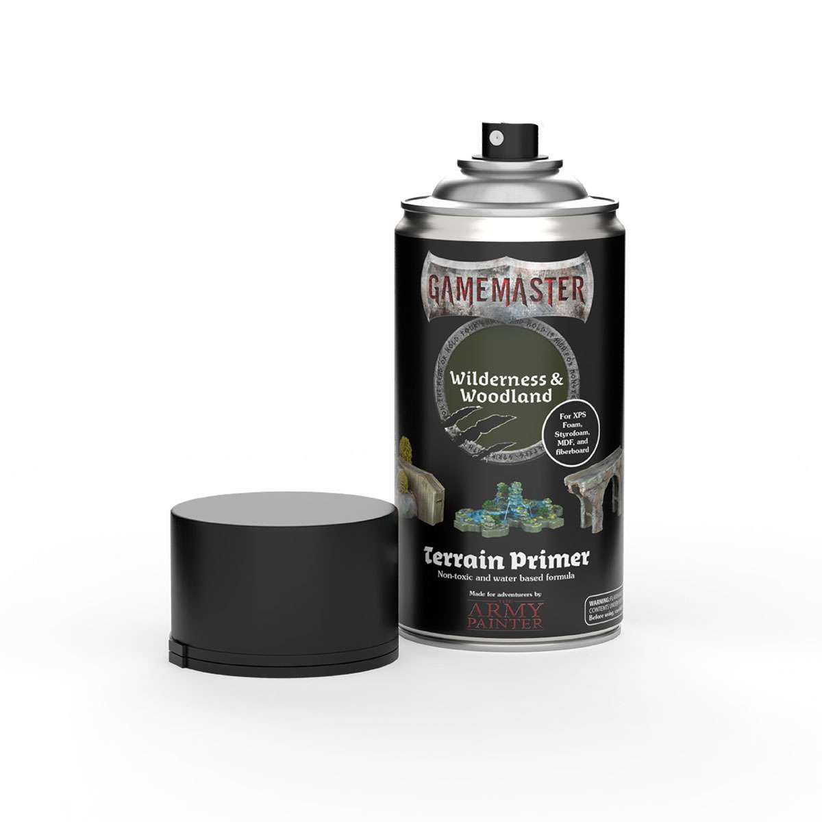 GameMaster Terrain Primer: Wilderness & Woodlands Colori Modellismo Army Painter