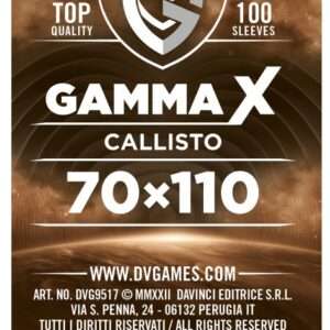 Gamma X Bustine Protettive Callisto 70 x 110 mm 100pz Dv Giochi