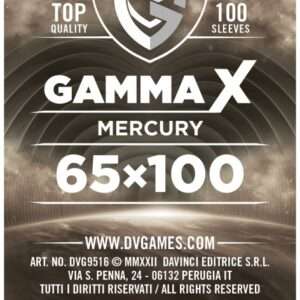 Gamma X Bustine Protettive Mercury 65 x 100 mm 100 pz Dv Giochi
