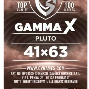 Gamma X Bustine Protettive Pluto 41 x 63 mm 100pz Dv Giochi