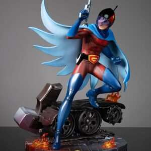 Gatchaman Amazing Art Collection Statua Joe The Condor, Expert In Shooting 34 Cm Immortals Collectibles