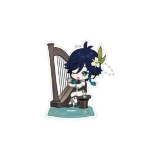 Genshin Impact Genshin Concert 2021 Acrylic Figura & Portachiavi Venti 9 Cm Mihoyo