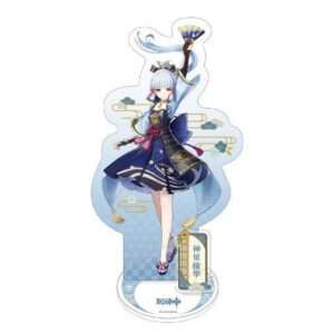 Genshin Impact Inazuma Theme Series Character Acrylic Figura Kamisato Ayaka 14 Cm Mihoyo