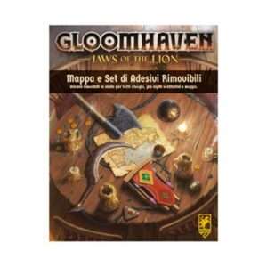 Gloomhaven - Jaws of the Lion Set di Adesivi Rimovibili Gioco da Tavolo in Italiano