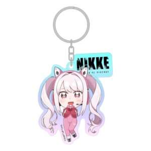 Goddess Of Victory: Nikke Acrylic Portachiavi Alice Holographic 7 Cm Sakami Merchandise