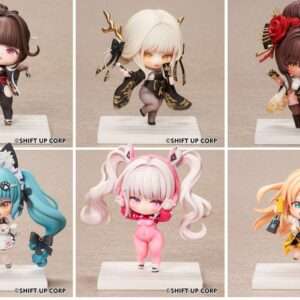 Goddess Of Victory: Nikke SAC Series Mini Figures 6-Pack Chibi 10 Cm Hobby Sakura