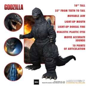 Godzilla Action Figura Con Suono & Light Up Ultimate Godzilla 46 Cm Mezco Toys