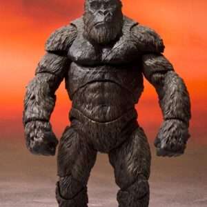 Godzilla Vs King Kong Monsterarts Action Figura King Kong 14 Cm Bandai Scatola Rovinata
